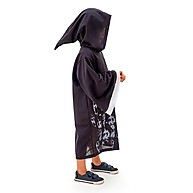 Fantasia Halloween Infantil: Túnica Preta e Caveiras 💀 - imagem 2