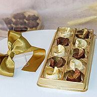 Caixa para Bombons Dourada: Elegância em 10 Cavidades - imagem 2
