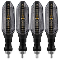 Kit 4 Piscas LED Seta Universal Moto Fixo - Cb Twister, Titan e Mais! - imagem 1