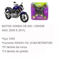 Kit Relação KMC CB 300 / CBR 300 (2009-2015) - Transmissão Completa com Retentor - imagem 2