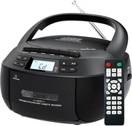 Mini System Retrô com CD, Cassete e Bluetooth: Reviva suas Memórias Musicais! - imagem 1