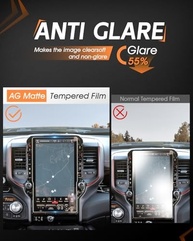 Protetor de Tela CDEFG Fosco Antirreflexo para Dodge RAM 1500 2025 - Vidro Temperado 14.4" Touchscreen - imagem 3