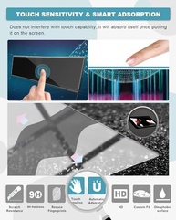 Protetor de Tela CDEFG Vidro Temperado HD para BMW X3 G45 2025-2026 (15.9" Navi + 12.3" Painel) - imagem 5