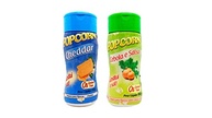 Temperos P/ Pipoca Popcorn Cx 12 Frascos. 6 Cheddar - 6 Cebola e Salsa - imagem 1