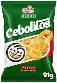Salgadinho Cebola Elma Chips Cebolitos 91G - imagem 2
