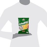Salgadinho Cebola Elma Chips Cebolitos 91G - imagem 1
