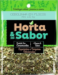 Cebolinha em Flocos Horta e Sabor 5g - imagem 1