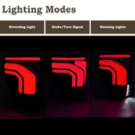 Lanterna Traseira LED Esquerda Ford F150 Lariat/King Ranch/Platinum/Raptor 2024-2025 (Sem Ponto Cego) - imagem 5
