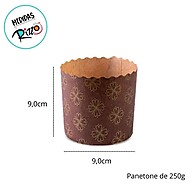 Forma Panetone 250g: Decore e Celebre! - imagem 2