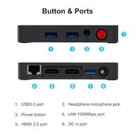 Mini PC Beelink T5: Desempenho Celeron N4020, 4K Dual HDMI e Conectividade Completa - imagem 5