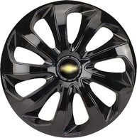 Jogo 4 Calotas Esportivas Velox Aro 14 Preto Brilhante - Celta, Agile, Cobalt e Mais! - imagem 5