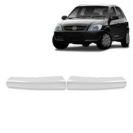 Apliques Cromados para Friso da Grade Dianteira - Volkswagen Celta e Prisma 2007 a 2011 - imagem 1