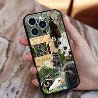 Capinha de Celular Raccoon: Fofura e Proteção! - imagem 2