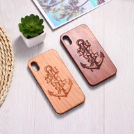 Capinha de Celular Náutica em Madeira – iPhone - imagem 2