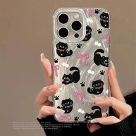 Capinha de Celular Gato Rosa Vortex - imagem 2