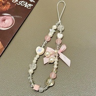 Cordão de Celular Laço Rosa: Charme e Estilo! - imagem 2