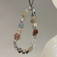 Cordão de Celular Estiloso: Estrela e Pérolas 🌟 - imagem 2