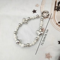 Cordão de Celular Elegante: Pulseira com Strass - imagem 2