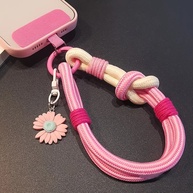 Cordão de Celular Floral 3D: Estilo e Segurança - imagem 2
