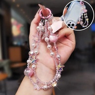Lanyard de Celular Luxo: Pérola e Brilho! - imagem 2