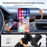 Suporte de Celular para Carro Universal: Segurança e Praticidade no Painel e Saída de Ar - imagem 3