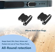 Proteja Seu Celular: Kit Limpeza e Plugue Anti-Poeira Essencial - imagem 2