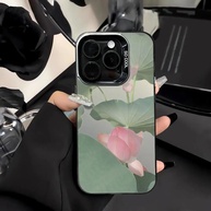 Capinha de Celular Folha de Lótus: Proteção e Estilo - imagem 2