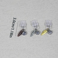 Charme para Celular: Pendentes de Vidro Crystal - imagem 2