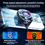 Cooler para Celular MEMO CX06: Jogue Sem Travar! - imagem 2