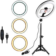 Ring Light 10" LED: Iluminação Profissional para Celular - imagem 1