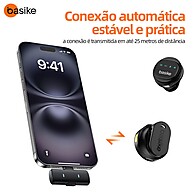 Microfone Lapela Sem Fio: Áudio Pro para Seu Celular - imagem 2