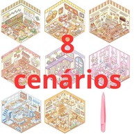 Kit 8 Cenas 3D Lafufu - Decore sua Casa com Adesivos 3D Realistas - imagem 4