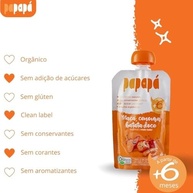 Papinha Orgânica Maçã, Cenoura e Batata Doce 100g - Papapá - imagem 4