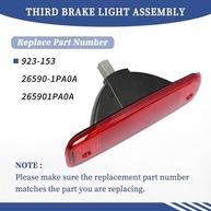 Terceira Luz de Freio LED para Nissan NV1500/NV2500/NV3500 (2012-2021) - Segurança e Estilo Central - imagem 4
