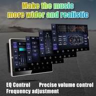 Central Multimídia Amaseaudio Android 14 para Audi A4: Tela Rotativa 25.7cm, 8 Núcleos, DSP+ e 4G - imagem 4