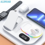 Central de Carga 4 em 1: iPhone, Apple Watch, AirPods - imagem 1