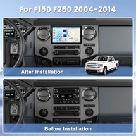 Central Multimídia Android 10.1" para Ford F150/F250/F350 (2004-2014): Apple CarPlay, Android Auto e GPS Integrado - imagem 3