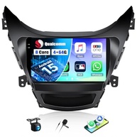 Central Multimídia Android 15 Qualcomm 8 Núcleos para Hyundai Elantra 2011-2013: Carplay Sem Fio, Android Auto, Tela IPS 9" e DSP Bluetooth 5.1 - imagem 2