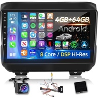 Central Multimídia Android 9" para Jeep Wrangler JL & Gladiator JT com Chip Qualcomm, Carplay/Android Auto Sem Fio e DSP - imagem 2