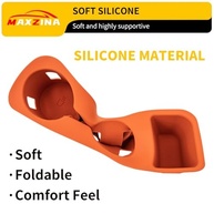 Suporte de Copo Silicone Ford Maverick 2022-2025: Console Central Laranja - Acessório Essencial - imagem 4
