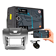 Central Multimídia 7" S10/Trailblazer 2012-2015 + Câmera - imagem 1
