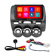 Central Multimídia 9” Fit 2004-2008: Android Auto & CarPlay - imagem 1