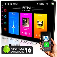 Central Multimídia Android 9” QLED: Conectividade Total! - imagem 1
