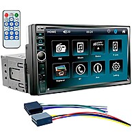 Central Multimídia MP5 7” 1Din/2Din com Espelhamento - imagem 1