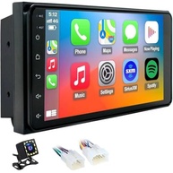 Central Multimídia QLED 8 Núcleos para Toyota 4Runner, Tundra e Sequoia (2003-2009) com CarPlay, Android Auto e Câmera Grátis - imagem 2
