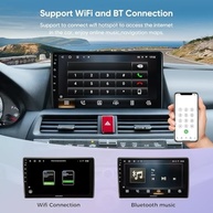 Upgrade Central Multimídia Honda Accord 8ª Geração (2008-2012): Tela 25.4cm, CarPlay, Android Auto e GPS - imagem 5