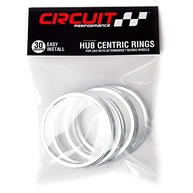 Circuit Performance: Anéis Centralizadores de Alumínio Prata para Rodas e Cubos - Ajuste Perfeito! - imagem 3
