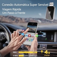 Adaptador CarPlay 2 em 1: Transforme seu Carro em um Centro de Entretenimento Sem Fio (Android/iPhone) - imagem 5