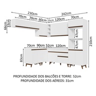 Cozinha Completa 472cm Reims Madesa: Seu Novo Centro! - imagem 2