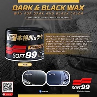 Cera de Carnaúba Dark & Black Wax 300g Soft99 - imagem 4